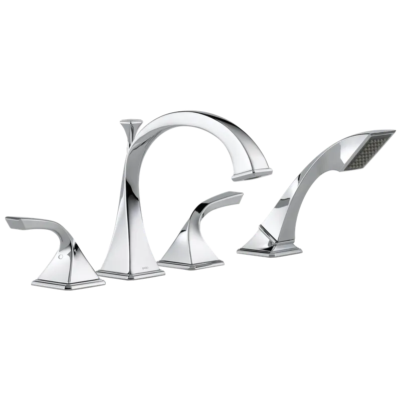 Delta Faucet T67430-PC Brizo Virage Roman Tub Faucet with Hand Shower