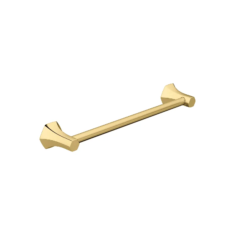 Hansgrohe 04834250 Locarno Towel Bar, 18 in Brushed Gold Optic