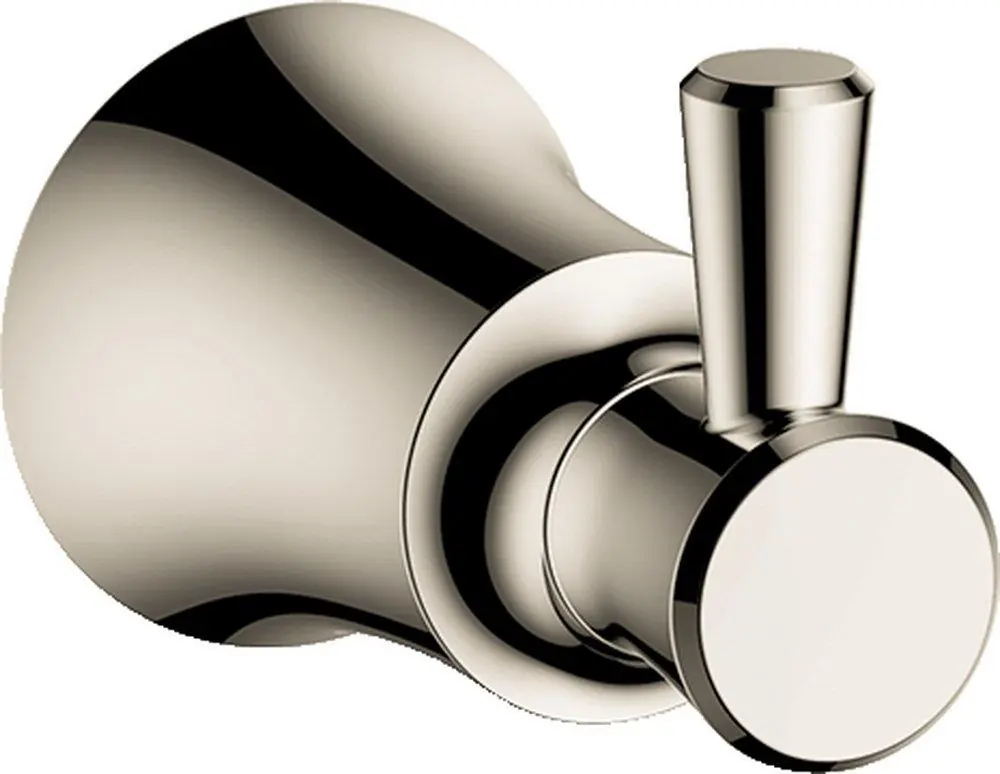 Hansgrohe 04788830 Joleena 1-Hook Robe Hook in Polished Nickel