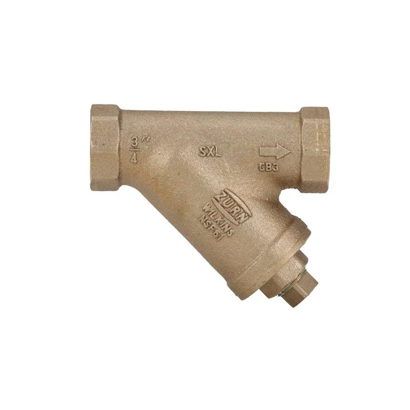 Zurn 34-SXL Model SXL 3/4 in. 300 psi Bronze FNPT Wye Strainer