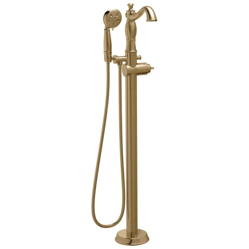 Delta Faucet T4797-CZFL-LHP Cassidy Single Handle Floor Mount Filler