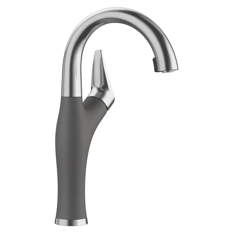 Blanco 526382 Artona Bar Faucet 1.5 GPM - PVD Steel/Cinder