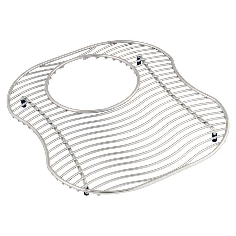 Elkay LKWOBG1113SS 12 x 10 in. Wavy Wire Bottom Grid Polished Stainless Steel