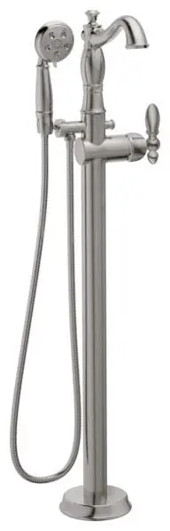 Delta Faucet T4797-SSFL-LHP Cassidy Single Handle Floor Mount Filler