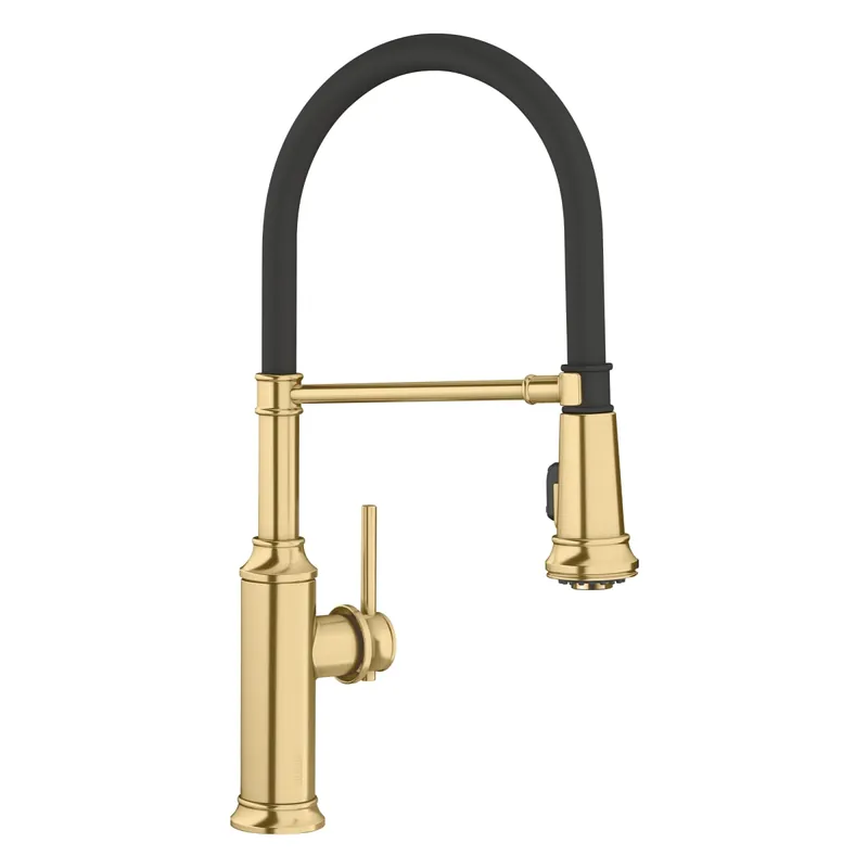 Blanco 442982 Empressa Semi-Pro Kitchen Faucet 1.5 GPM Satin Gold