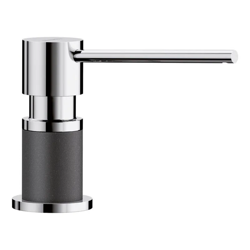 Blanco 402300 Lato Soap Dispenser - Chrome/Anthracite