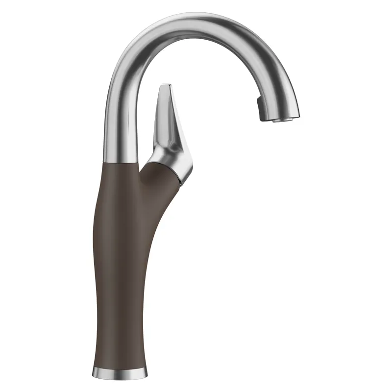 Blanco 526380 Artona Bar Faucet 1.5 GPM - PVD Steel/Café