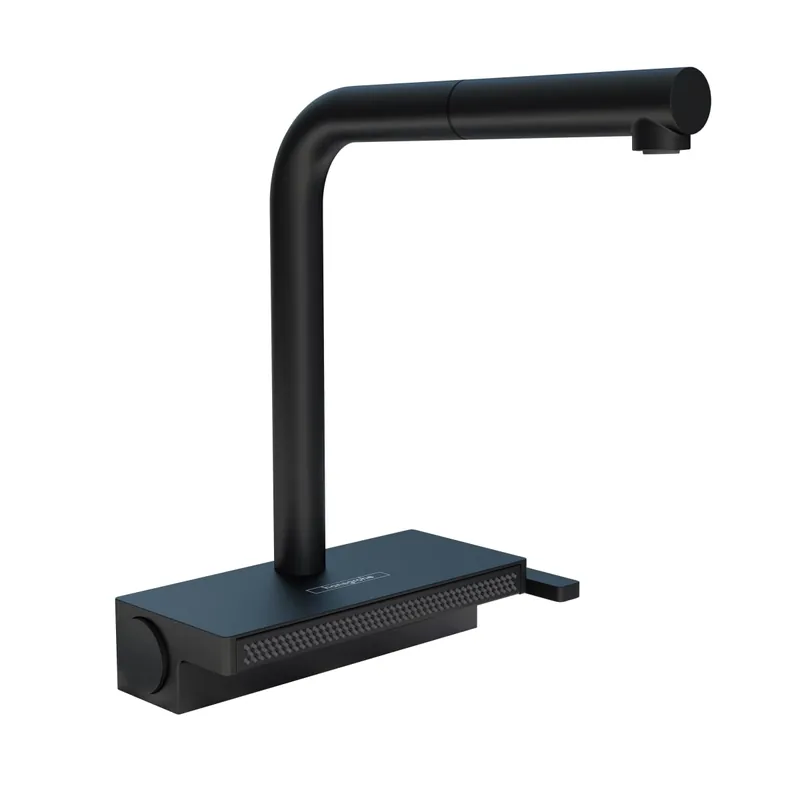 Hansgrohe 73830671 Aquno Select Kitchen Faucet 1.75 GPM in Matte Black