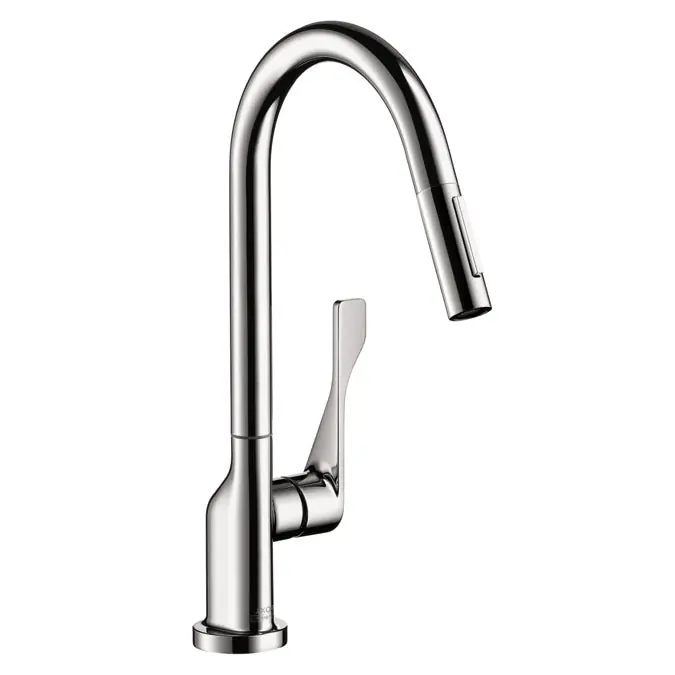 HANSgROHE 39835001 AXOR Citterio HighArc Kitchen Faucet 2-Spray Pull-Down 1.75 GPM