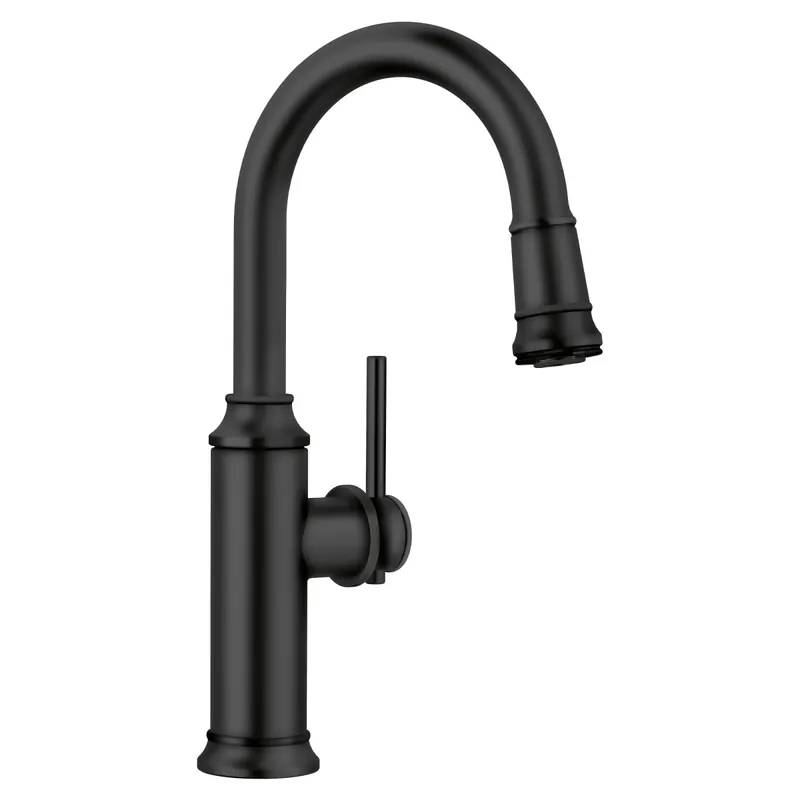 Blanco 443025 Empressa Pull-Down Bar Faucet 1.5 GPM Matte Black