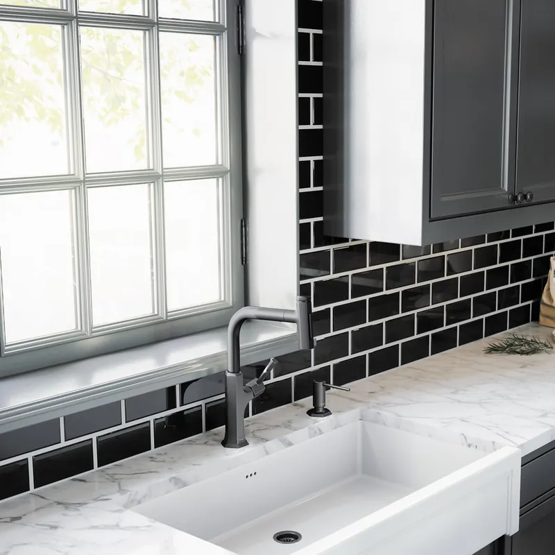 Hansgrohe 04855670 Locarno HighArc Kitchen Faucet 2-Spray Pull-Out 1.75 GPM
