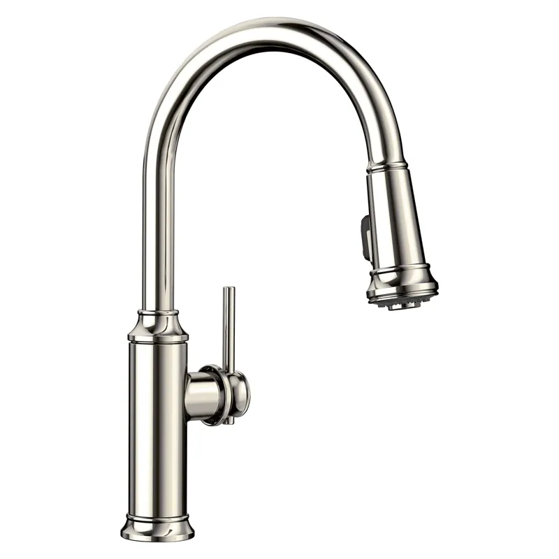 Blanco 442502 Empressa Pull-Down Kitchen Faucet 1.5 GPM - Polished Nickel