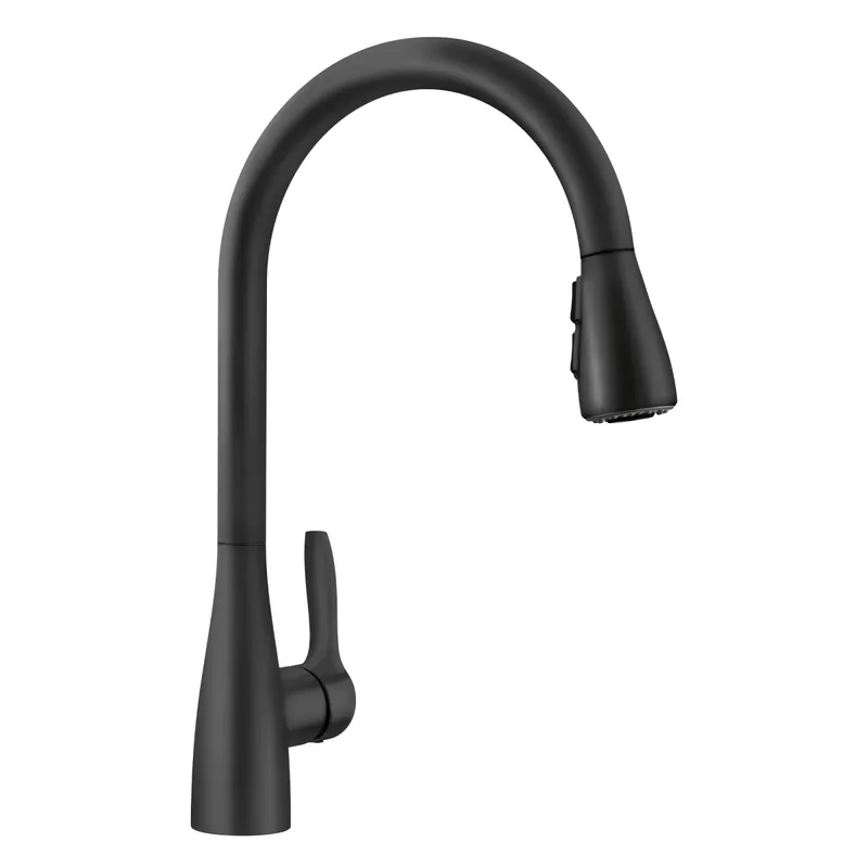Blanco 443027 Atura Pull-Down Kitchen Faucet 1.5 GPM Matte Black
