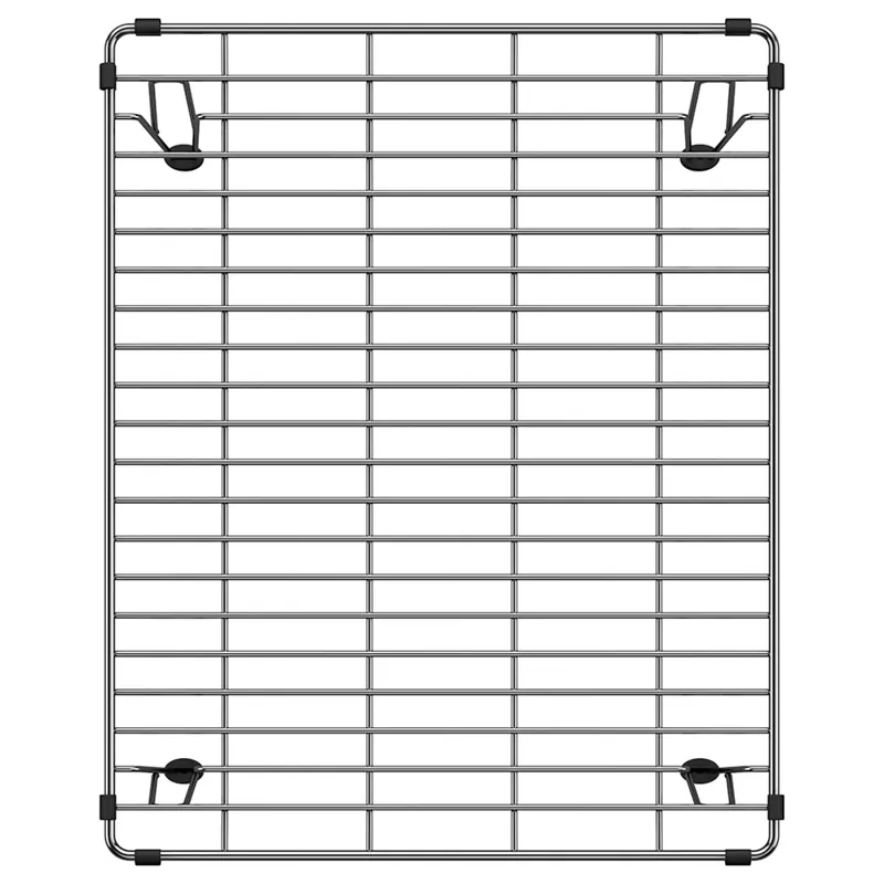 Blanco 237465 Stainless Steel Elevated Sinks Grid for Quatrus Double Bowl Farmhouse Sinks