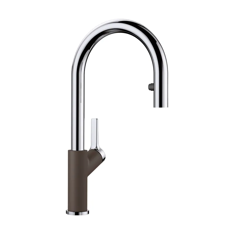 Blanco 526394 Urbena Pull-Down Kitchen Faucet 1.5 GPM Chrome/Café
