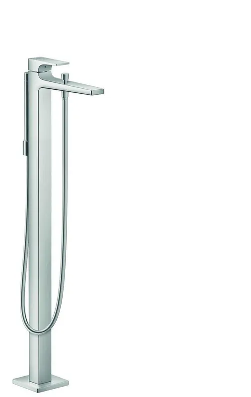 Hansgrohe 32532001 Metropol 1.8 GPM Freestanding Tub Filler Trim with Single Lever Handle in Polished Chrome