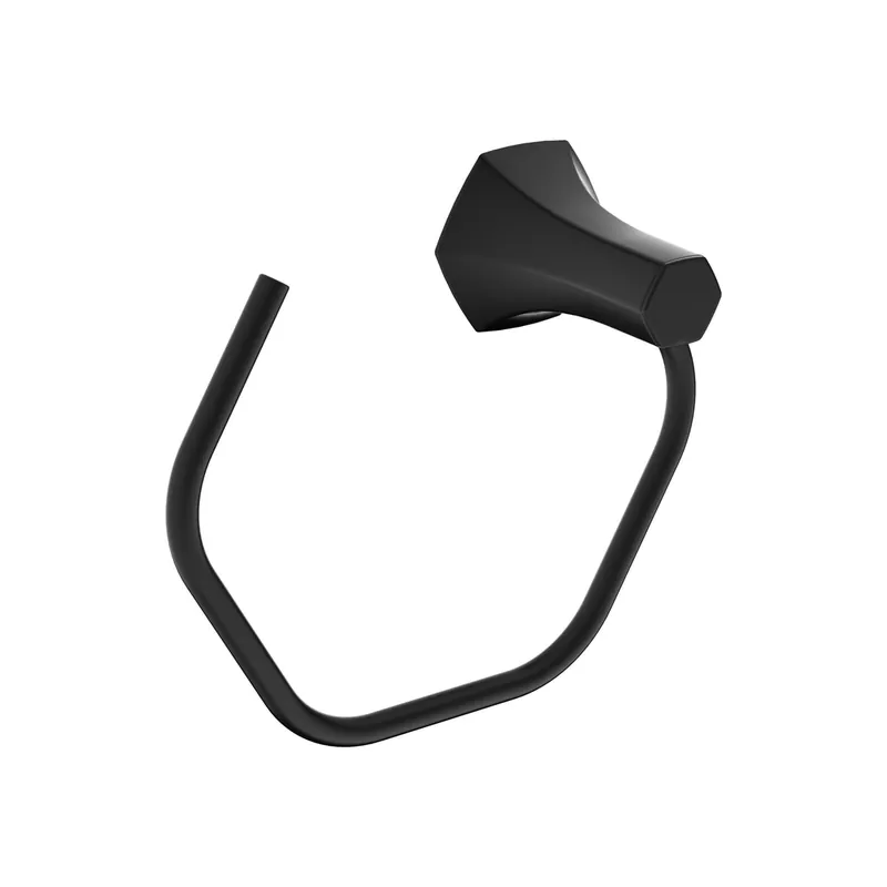 Hansgrohe 04836670 Locarno Towel Ring in Matte Black