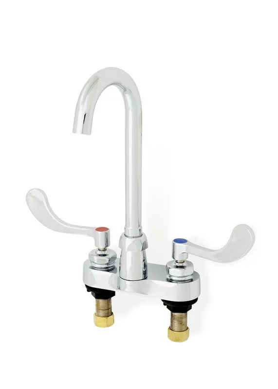 Zurn Z812A4-XL-FC AquaSpec Two Handle Centerset Bathroom Sink Faucet in Polished Chrome