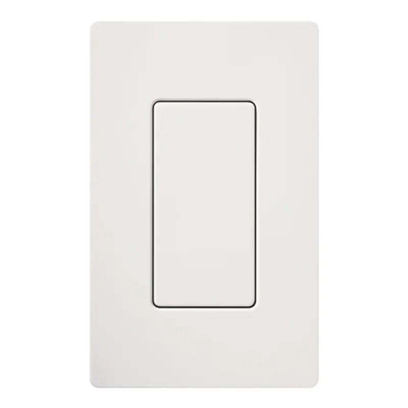 Lutron DV-BI-WH Diva Gloss Finish Blank Insert in White