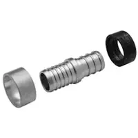 Zurn QQC44CGXNPK1 XL Brass Transition Coupling - 3/4 OD PEX x 3/4 OD Polybutylene