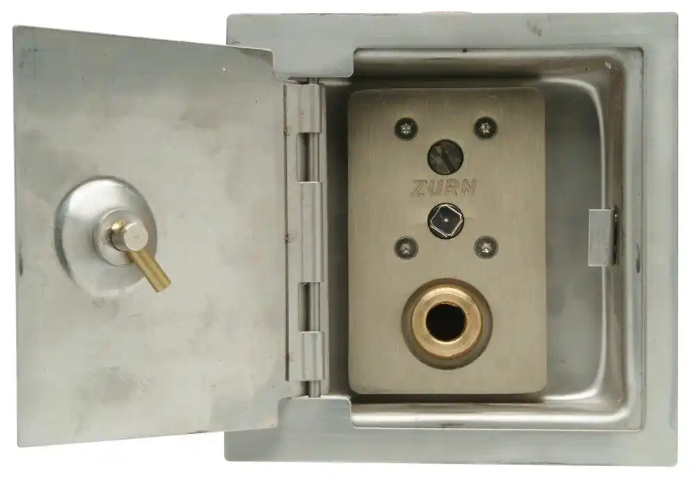 Zurn Z1350-3/4 Polished Stainless Steel 3/4 in. FIP x Male Hose Wall Hydrant