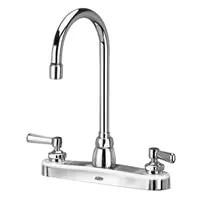 Zurn Z871B1-XL AquaSpec Deck-Mount Gooseneck Faucet with 2.2 GPM Pressure-Compensating Aerator