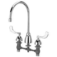 Zurn Z831C4-XL-ICT AquaSpec Widespread Gooseneck Faucet 2.2 gpm Pressure-Comp Aerator
