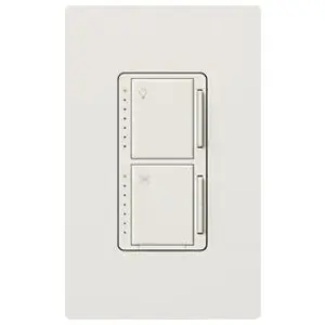 Lutron MA-LFQM-WH Fan/Light Control Incandescent/Halogen Multi-Location 120V/300W light 1A