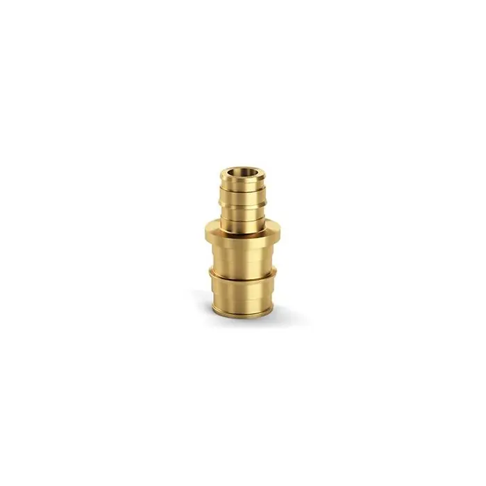 Zurn QEC54GX F1960 Expansion XL Brass Coupling - 1 EX PEX x 3/4 EX PEX