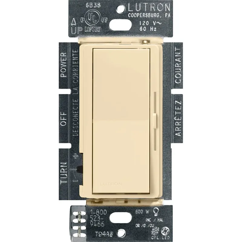 Lutron DVCL-253PH-IV DIVA CFL/LED Clam 250W