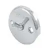 Delta Faucet RP6403-PT 2-Hole Aged Pewter Bath Waste Overflow Plate Assembly with Trip Lever