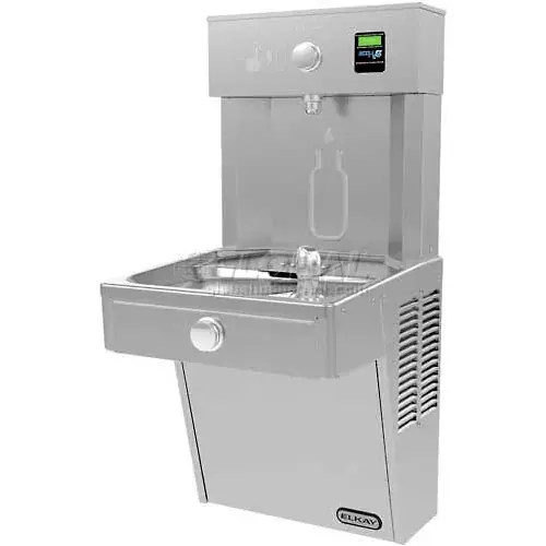 Elkay VRC8WSK EZH20 Vandal Resistant Water Bottle Filling Station, Stainless Steel