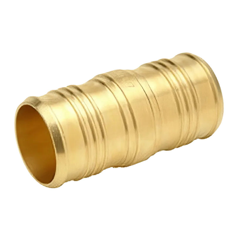 Zurn QQC75GX XL Brass Coupling - 1-1/2 Barb x 1 Barb