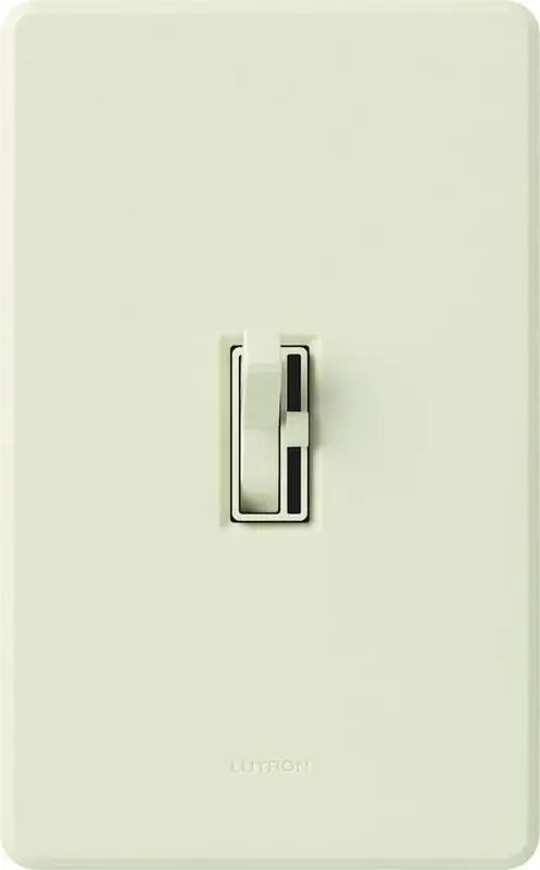 Lutron AY-600P-LA Toggle Dimmer Switch 600 Watt Single Pole Light Almond