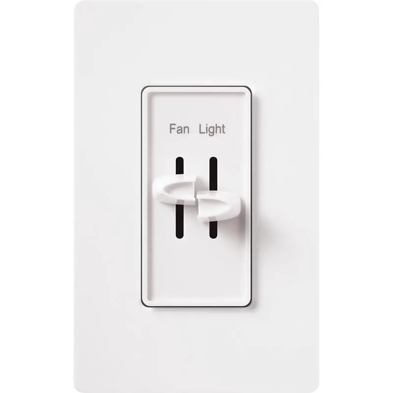 Lutron S2-LFSQ-WH 3-Speed Quiet Fan Speed Control 300 Watt 1.5 Amp 120 Volt