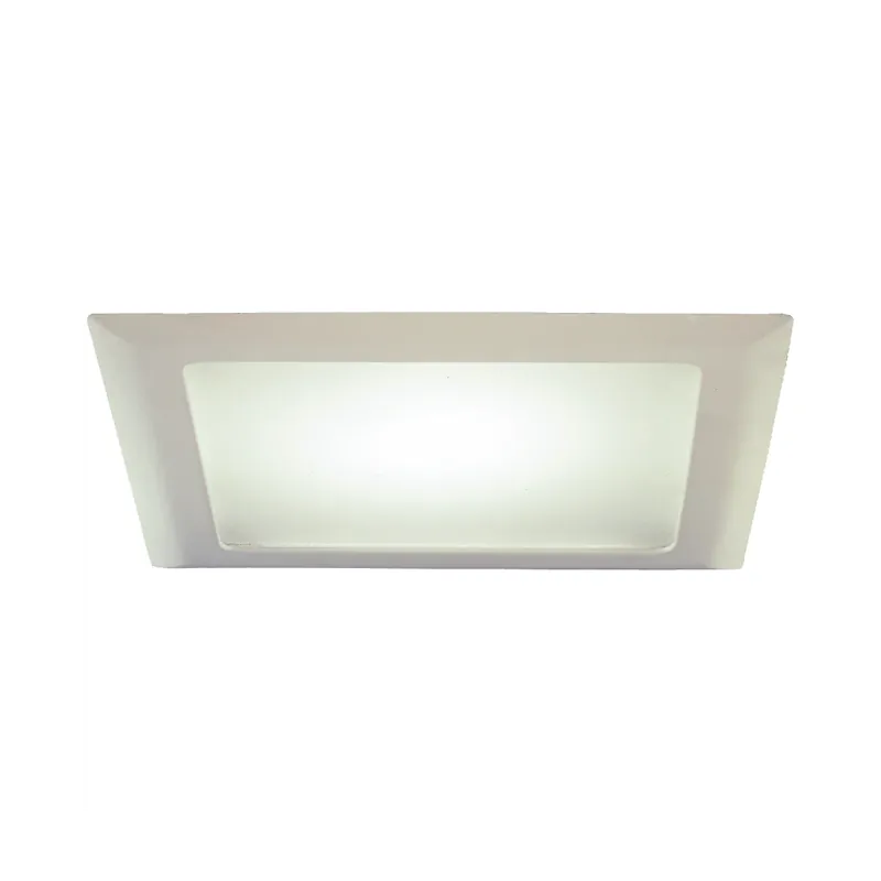 HALO 20P Square Albalite Lens Recessed Trim Fixture 10-1/2 in.