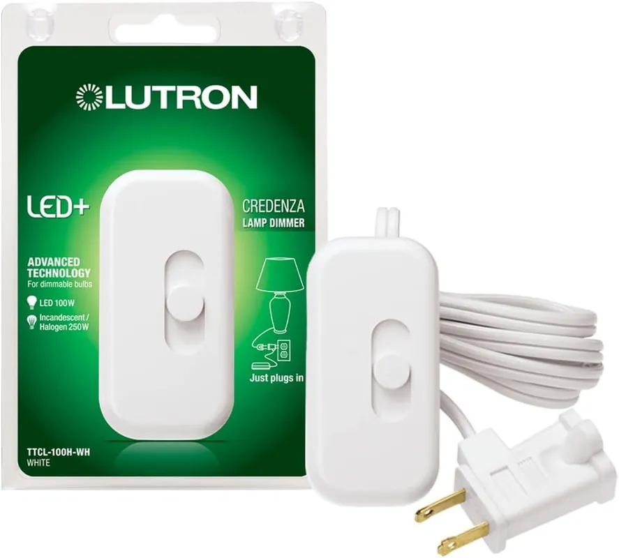 Lutron SC-1PS-TP Claro 15 Amp Single-Pole Rocker Switch Taupe