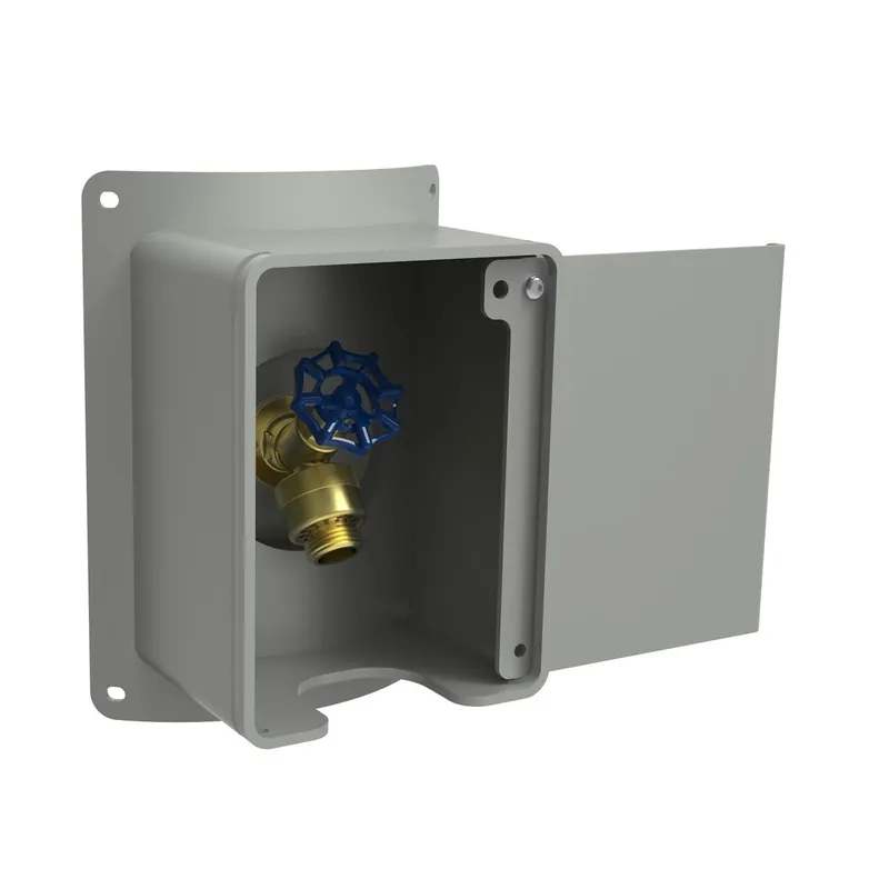 Elkay LK4471LHBGRY Locking Hose Bib Gray