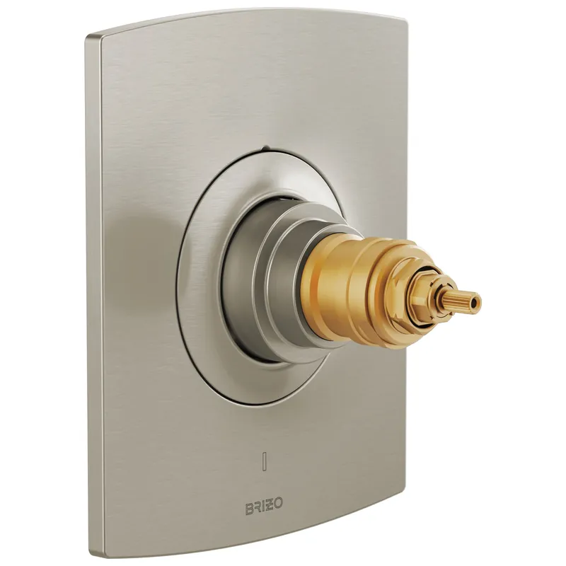 Delta T60006-NKLHP Brizo Kintsu: TempAssure Thermostatic Valve Only Trim - Less Handles