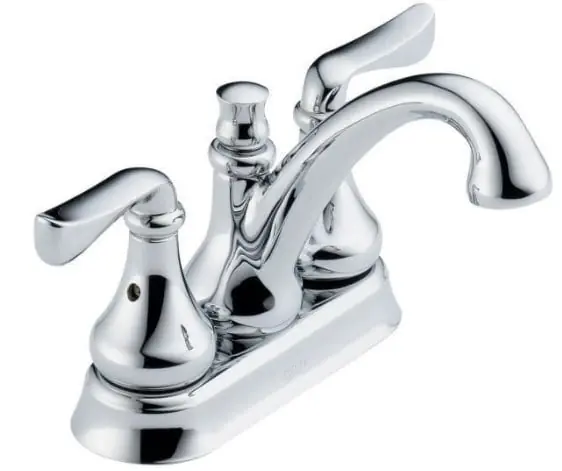 Delta 25704LF Aubrey Two Handle Centerset Bathroom Faucet