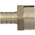 Zurn QQUFC33GX XL Brass Female (Non Swivel) Pipe Thread Adapter -1/2 Barb x 1/2 FPT