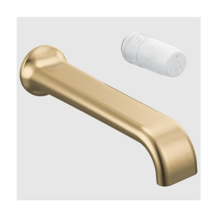 Delta T65767LF-GLLHP-ECO Brizo Allaria: Two-Hole, Single-Handle Wall Mount Lavatory Faucet - Less Handle