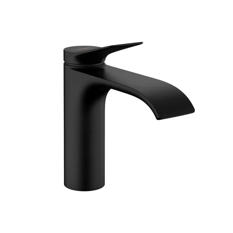 Hansgrohe 75020671 Vivenis Single Handle Monoblock Bathroom Sink Faucet in Matte Black