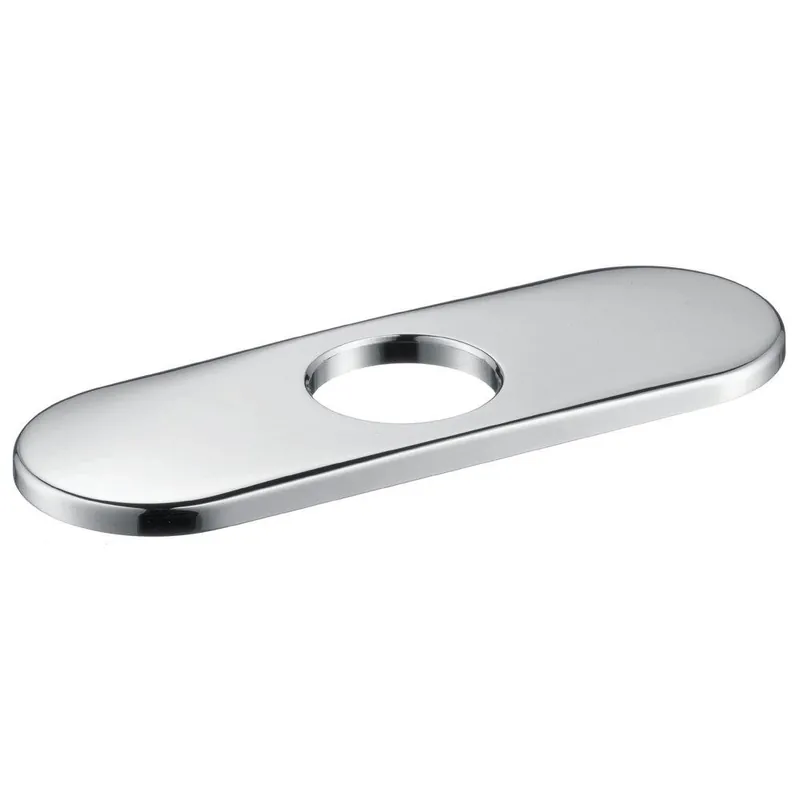 Hansgrohe 14018001 C Accessories 6 in Base Plate Polished Chrome