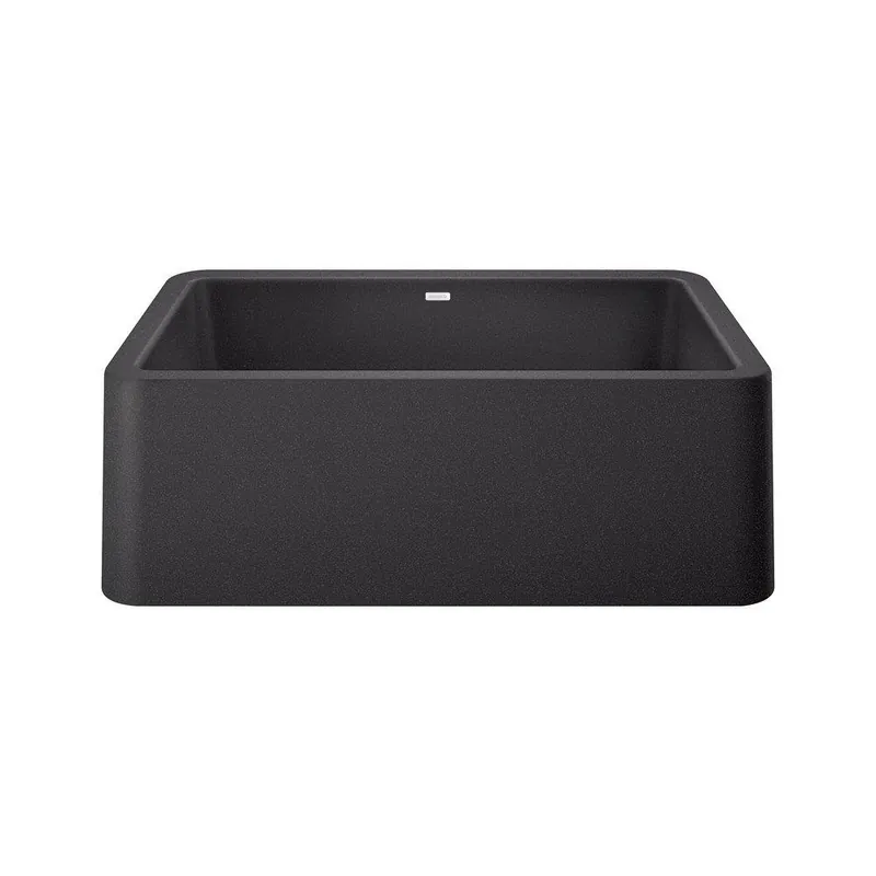 BLANCO 401732 Ikon 30 x 19 in. No Hole Composite Single Bowl Undermount Kitchen Sink in Anthracite