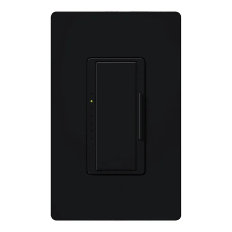 Lutron MA-600-BL Maestro Dimmer - Gloss Finish, Incandescent/Halogen, Multi-location/single-pole, 120V/600W