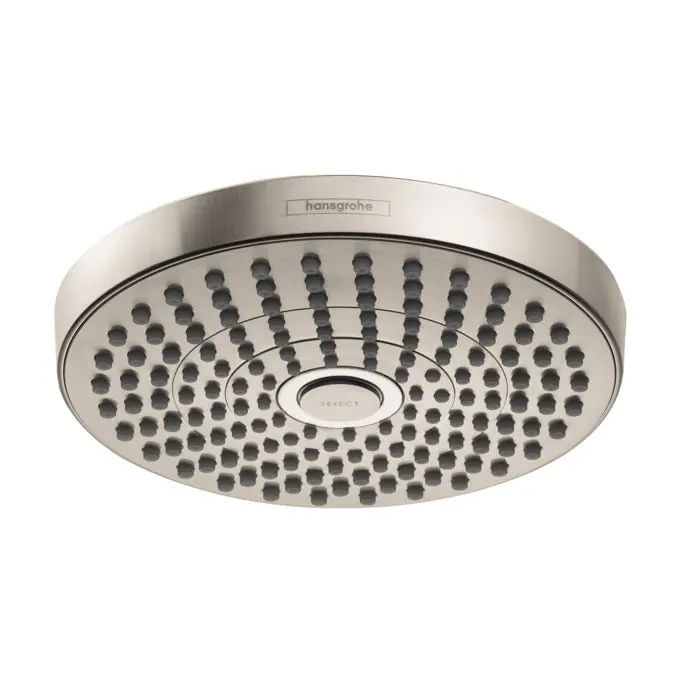 HANS GROHE 26523821 Croma Select S Showerhead 180 2-Jet 2.0 GPM