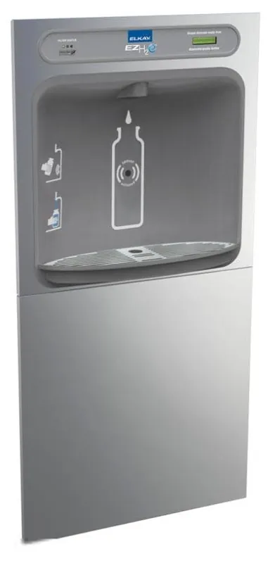 Elkay LZWSMDK EZH2O In-Wall Bottle Filling Station Filtered Non-Refrigerated Stainless