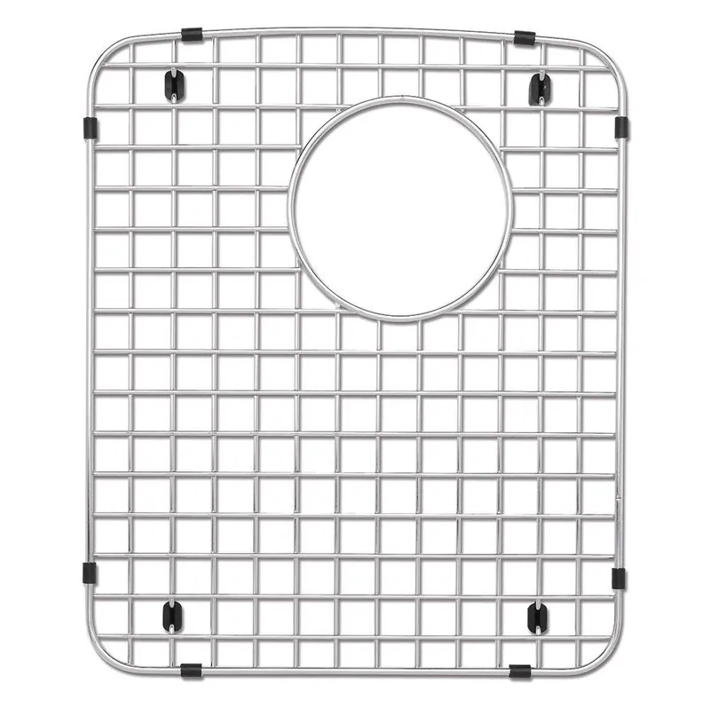 Blanco 221008 Diamond 15-1/4 x 12-3/4 in. Stainless Steel Sink Grid, Fits Diamond Double Left Bowl