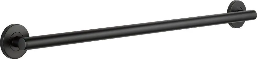Delta Faucet 41836-BL Contemporary 36 in. Grab Bar in Matte Black